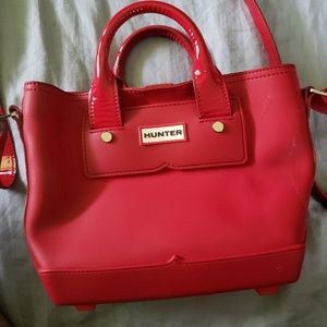 Hunter Red Beauty Crossbody Purse